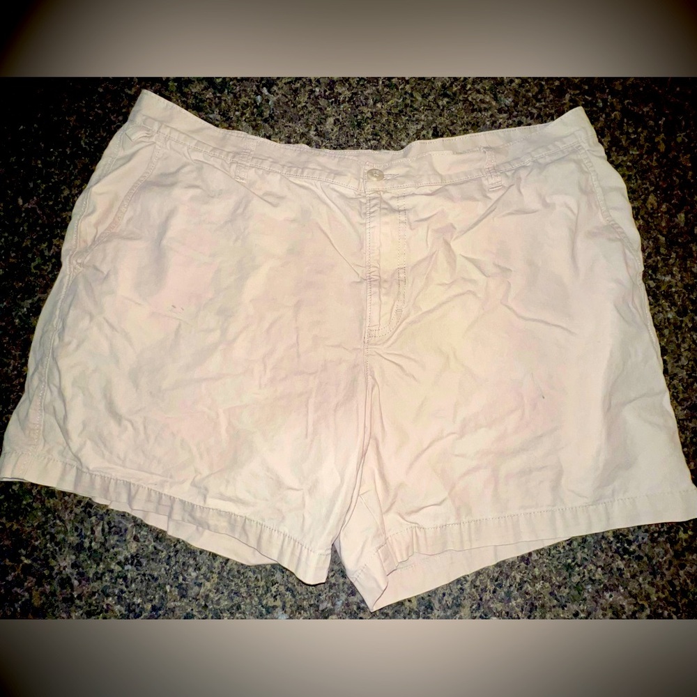 Columbia Men's classic khaki shorts regular fit lightweight size 38